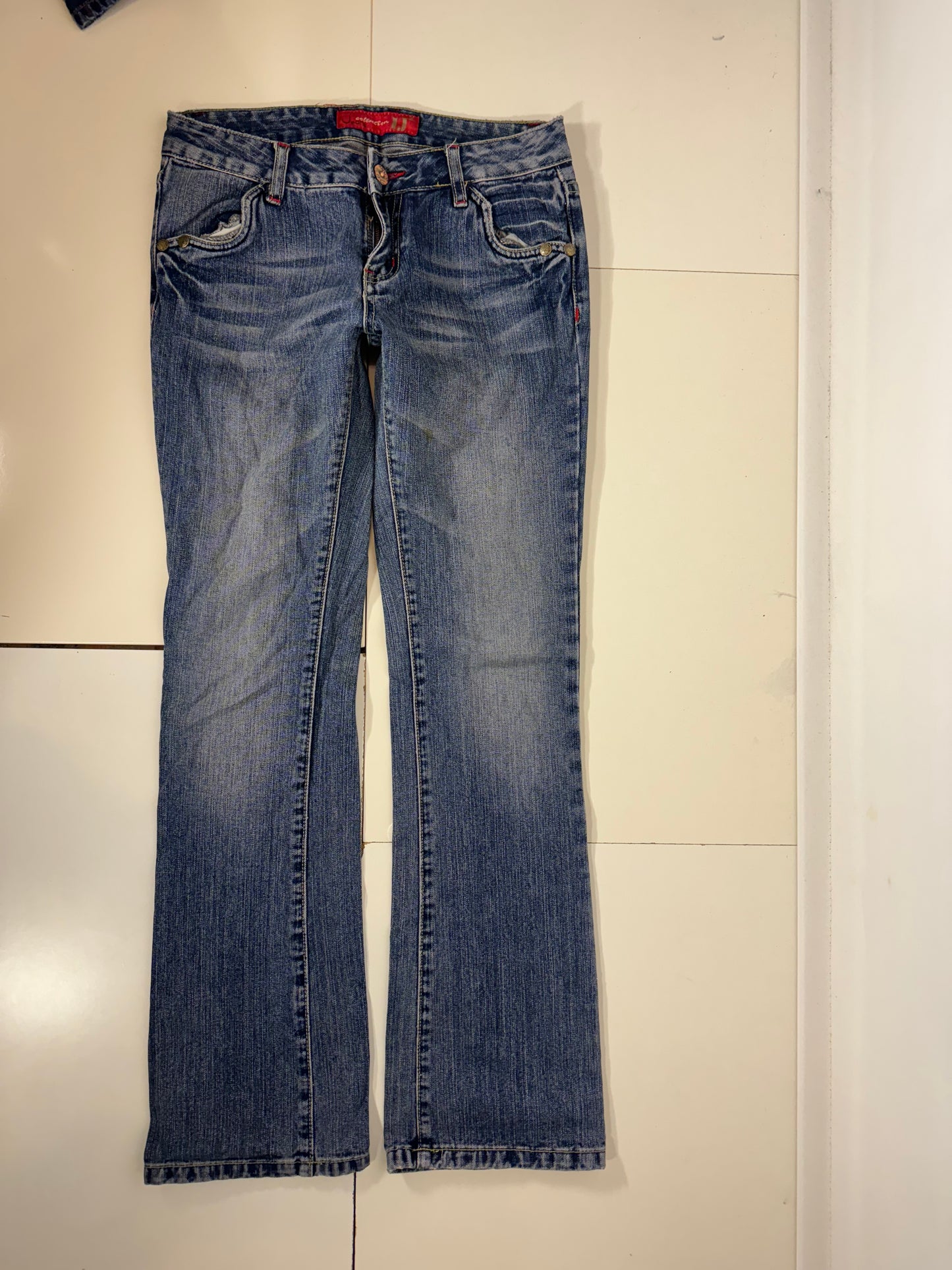 Lågmidjade jeans stl: S
