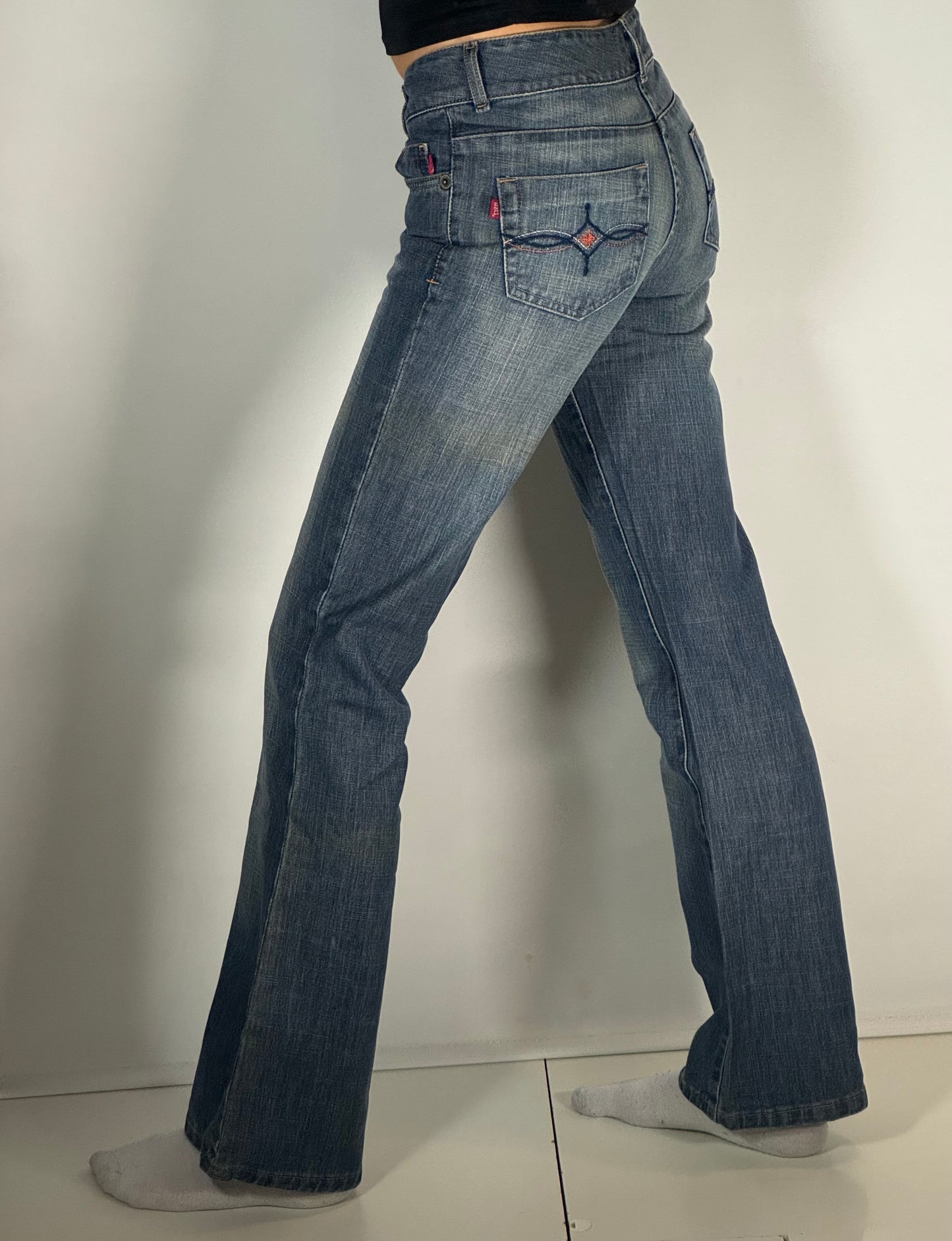 Lågmidjade jeans stl: XXS