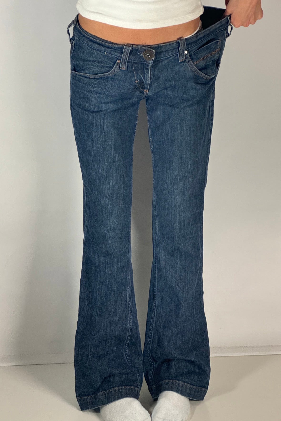 Lågmidjade jeans stl: M/L