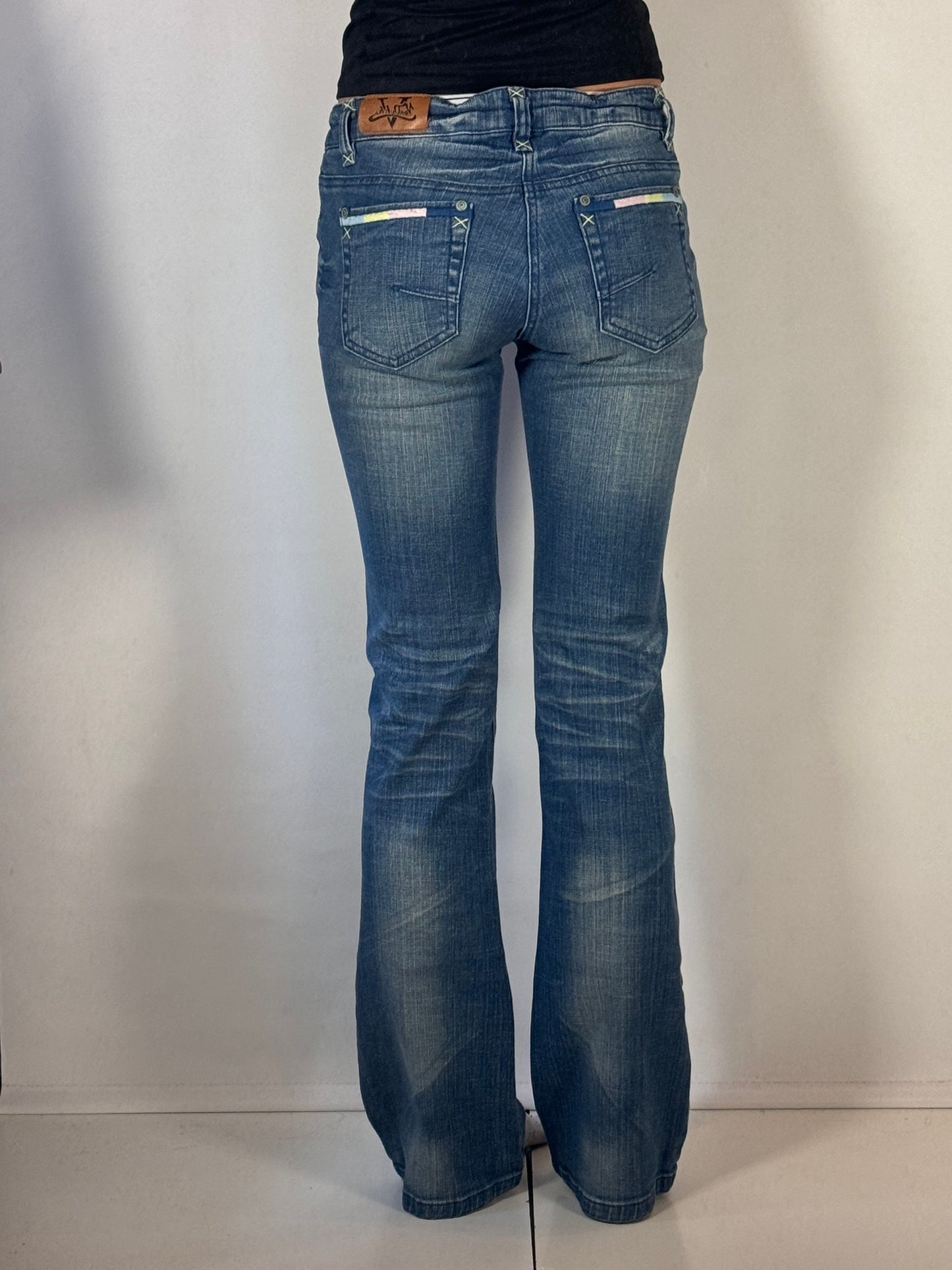 Lågmidjade jeans stl: XS