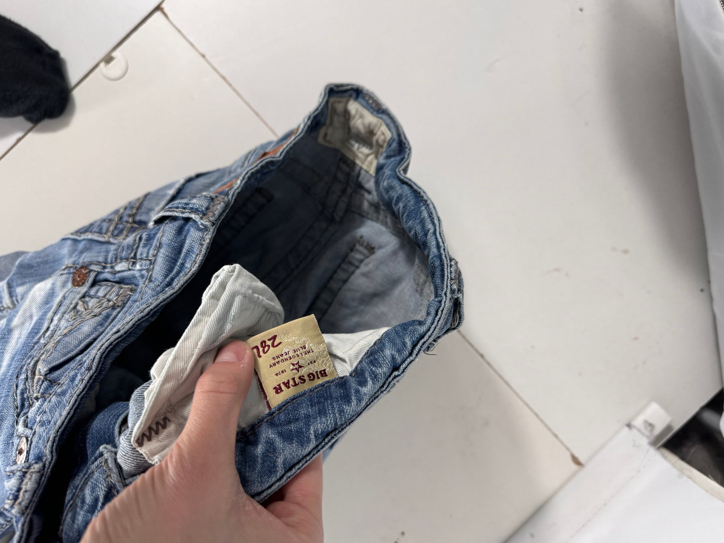 Lågmidjade jeans stl: XS