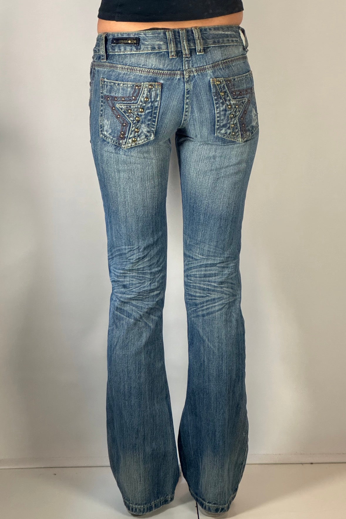 Lågmidjade jeans stl: XXS