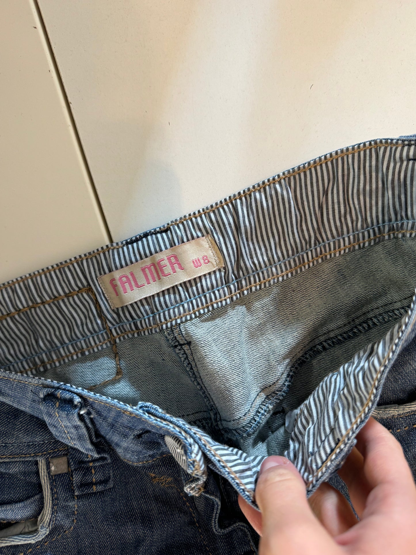 Lågmidjade jeans stl: S