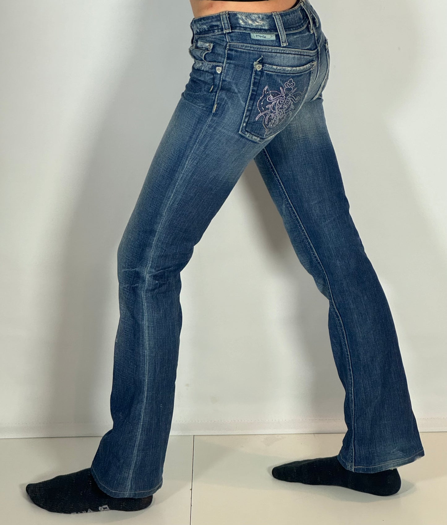 Lågmidjade jeans stl: XS/S