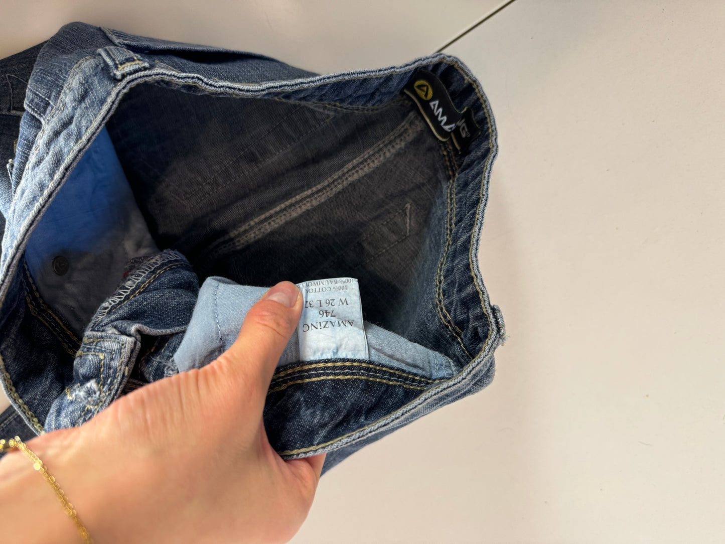 Lågmidjade jeans stl: XXS