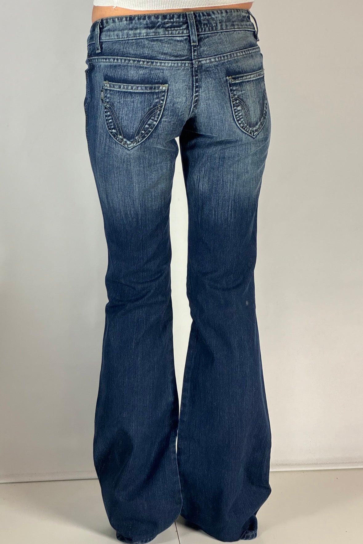 Lågmidjade jeans stl: XXS (W28/L34)