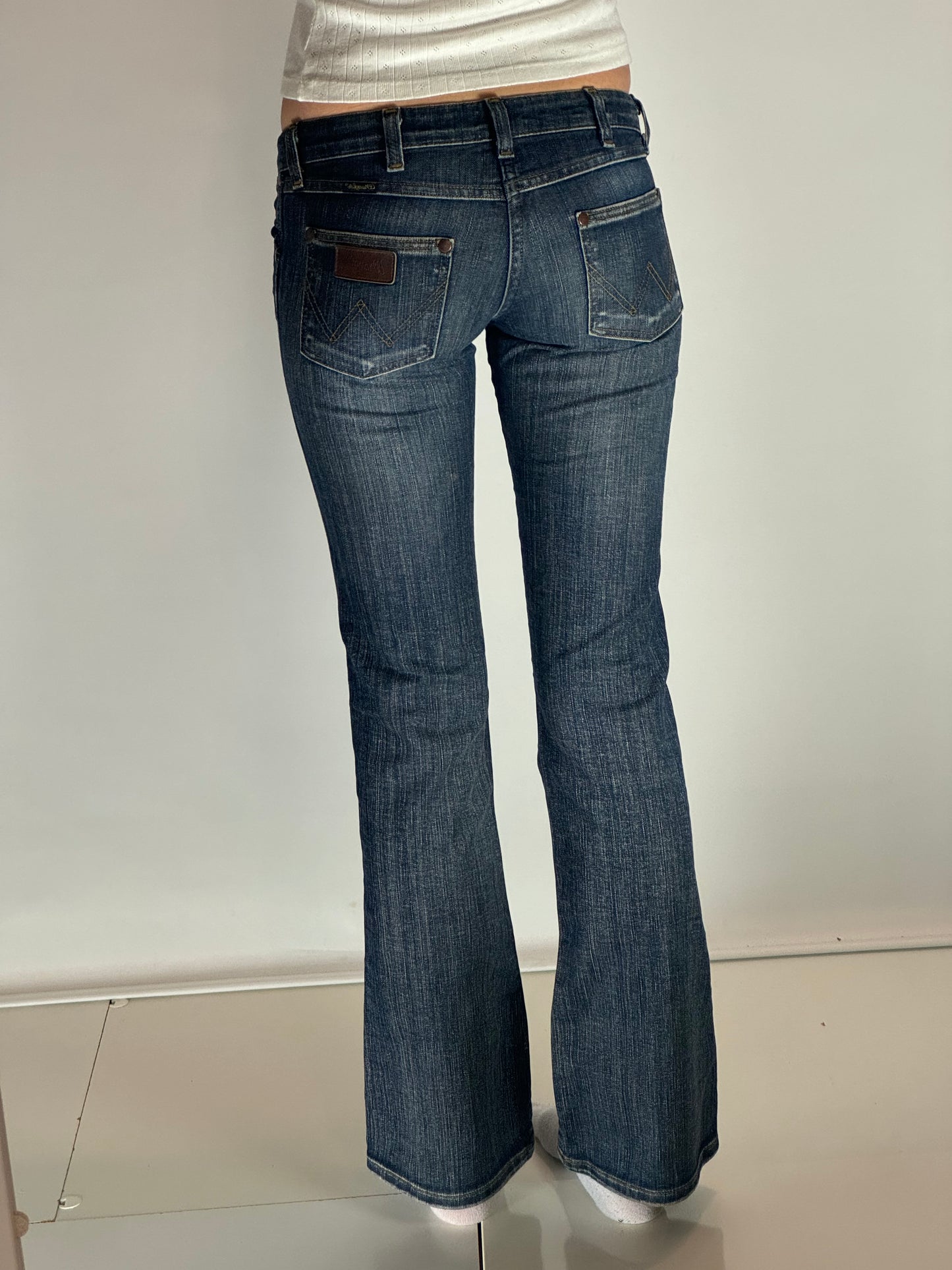 Lågmidjade jeans–stl: XS