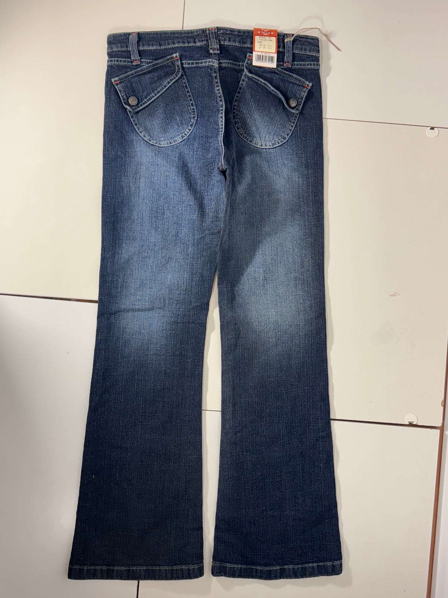 Utsvängda jeans stl: S