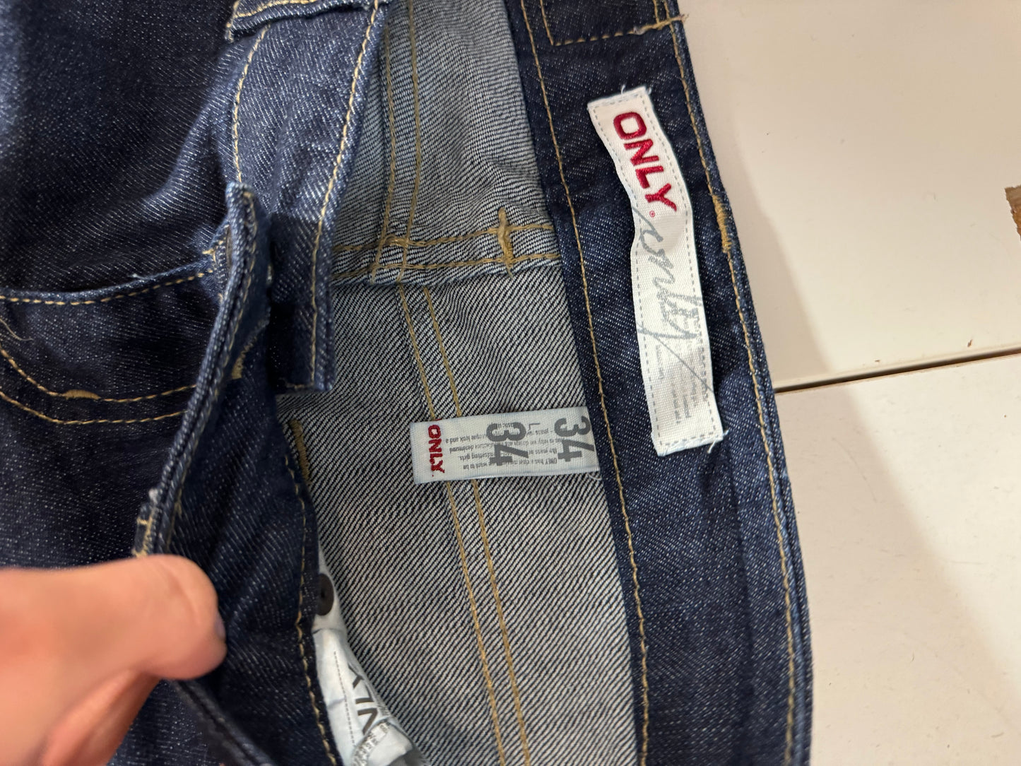 Lågmidjade jeans stl: XS