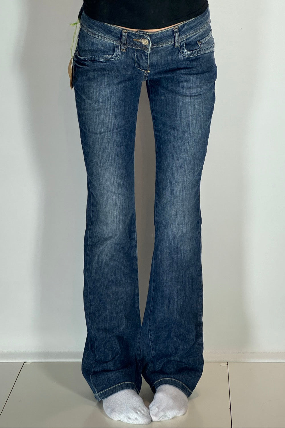 Lågmidjade jeans stl: S