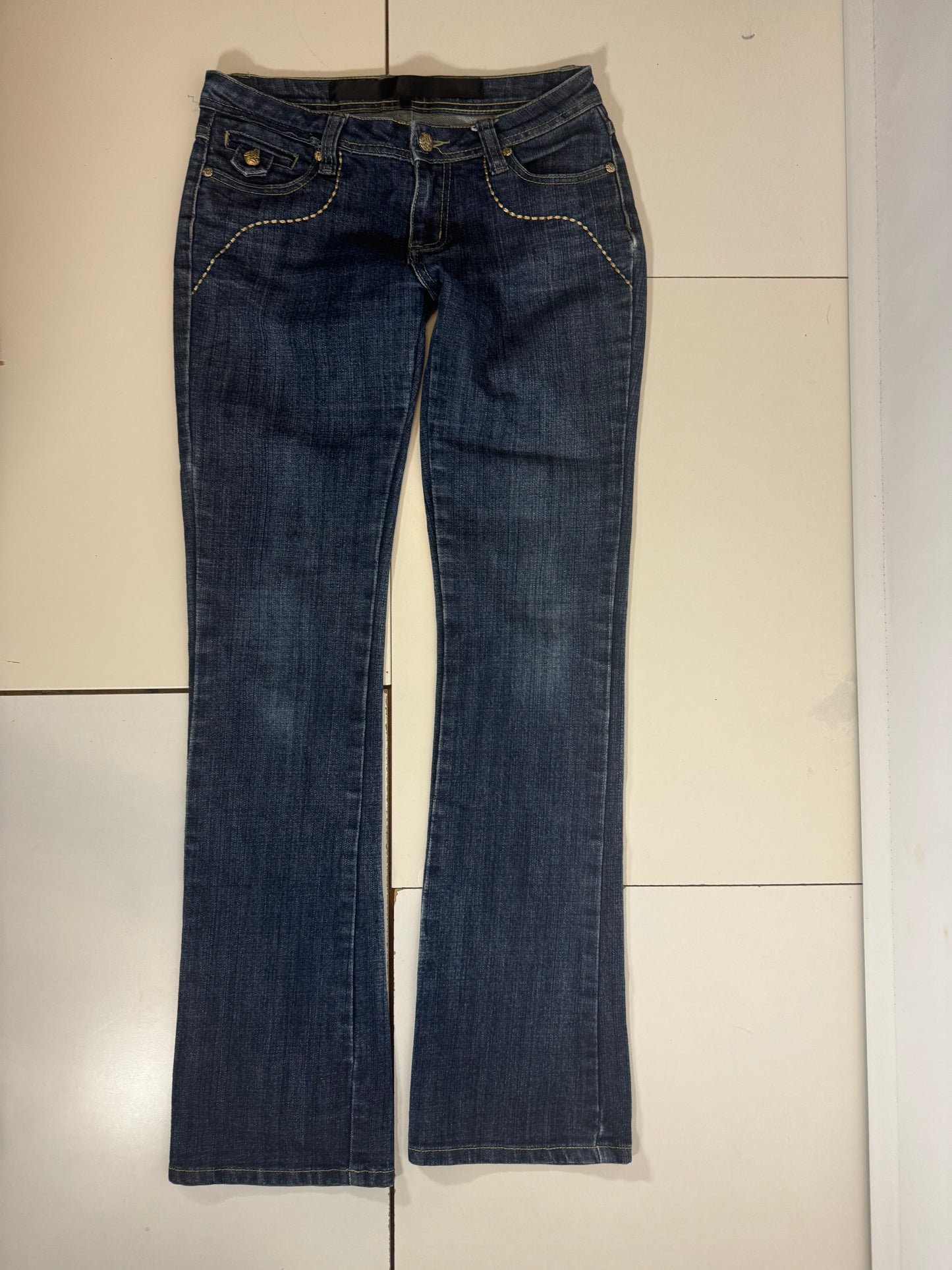 Lågmidjade jeans stl: S
