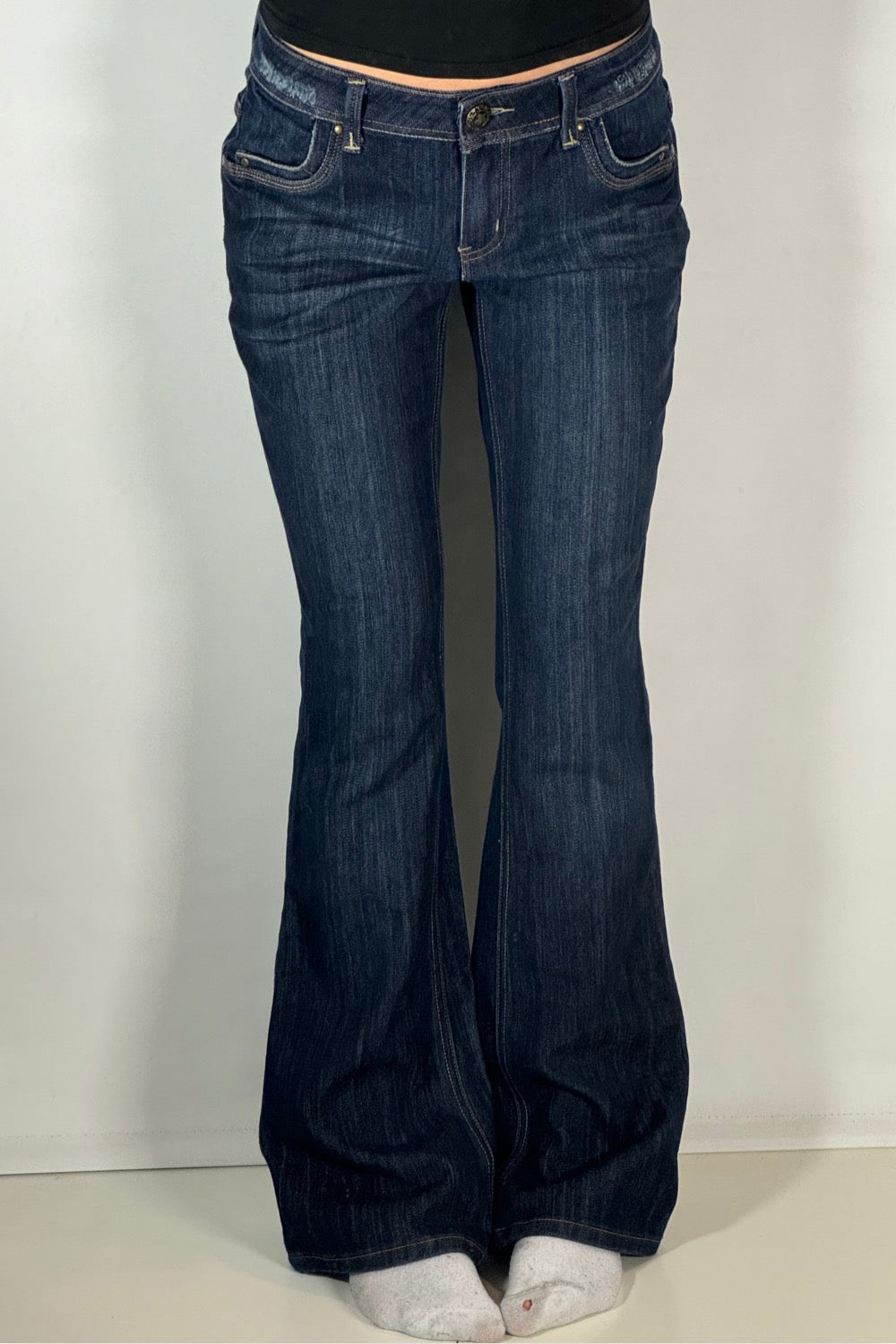 Lågmidjade jeans stl: S