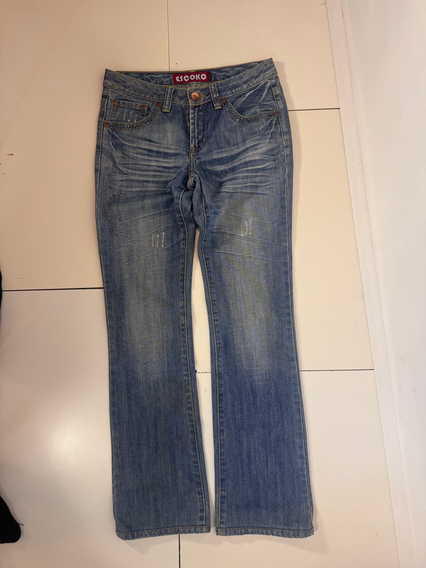 Lågmidjade jeans stl: XS