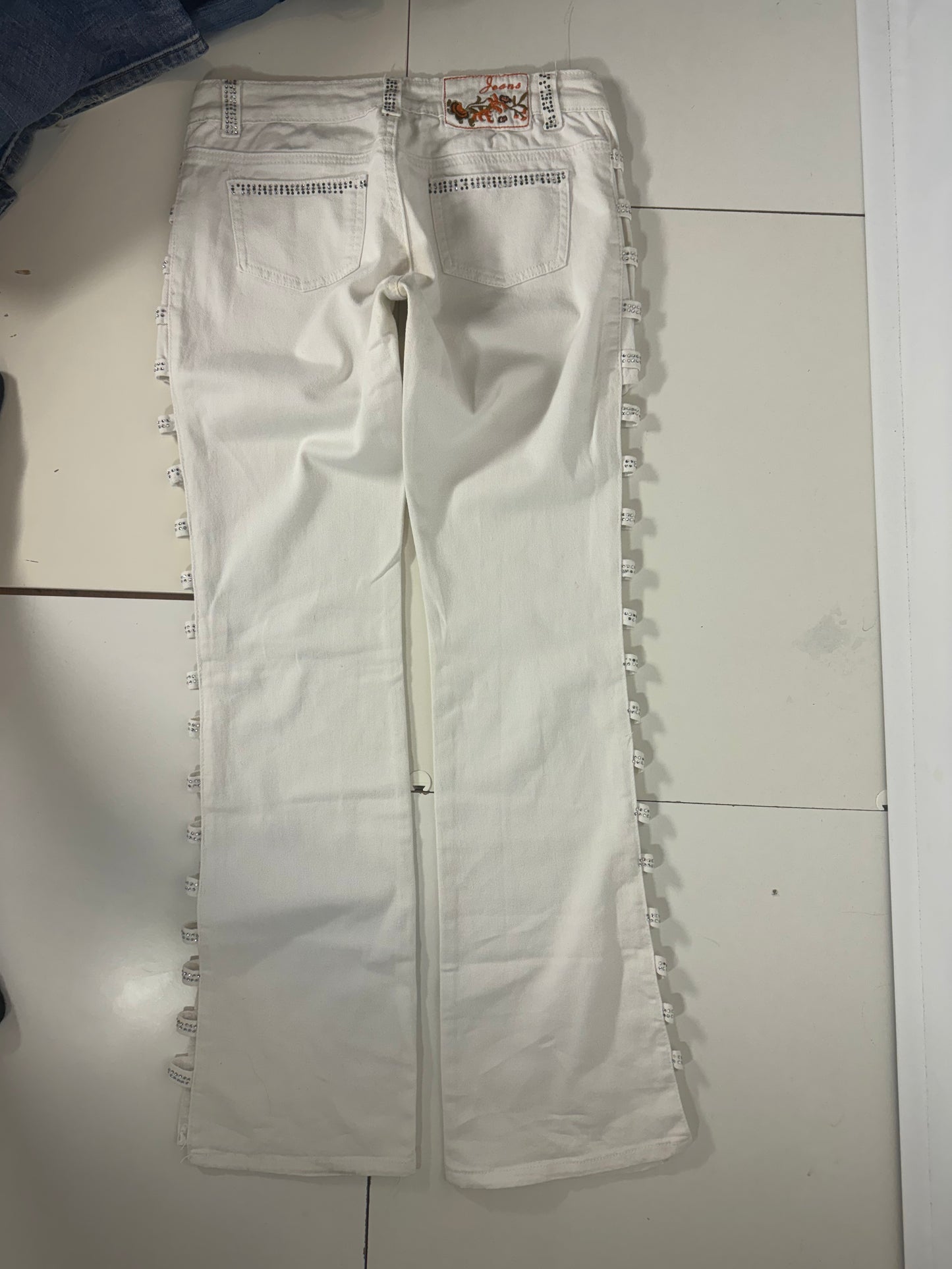 Lågmidjade jeans stl: S/M