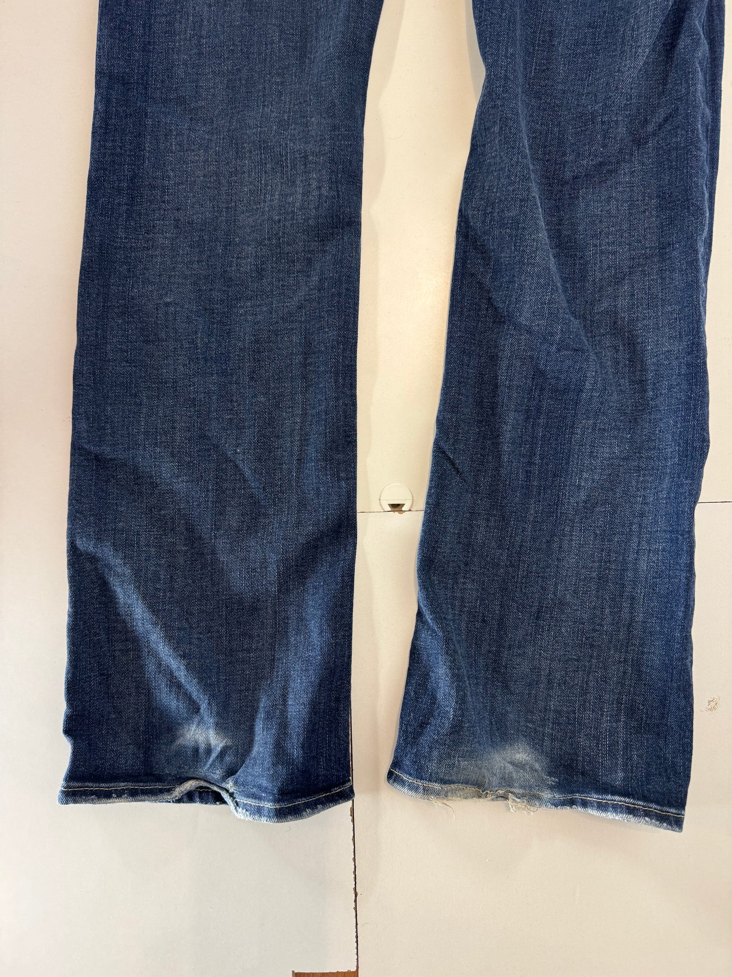 Lågmidjade jeans–stl: S