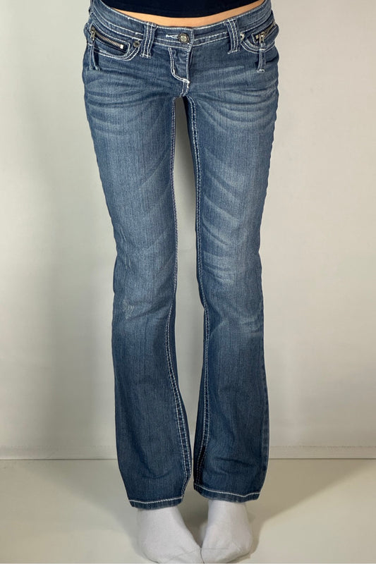 Lågmidjade jeans stl: XS
