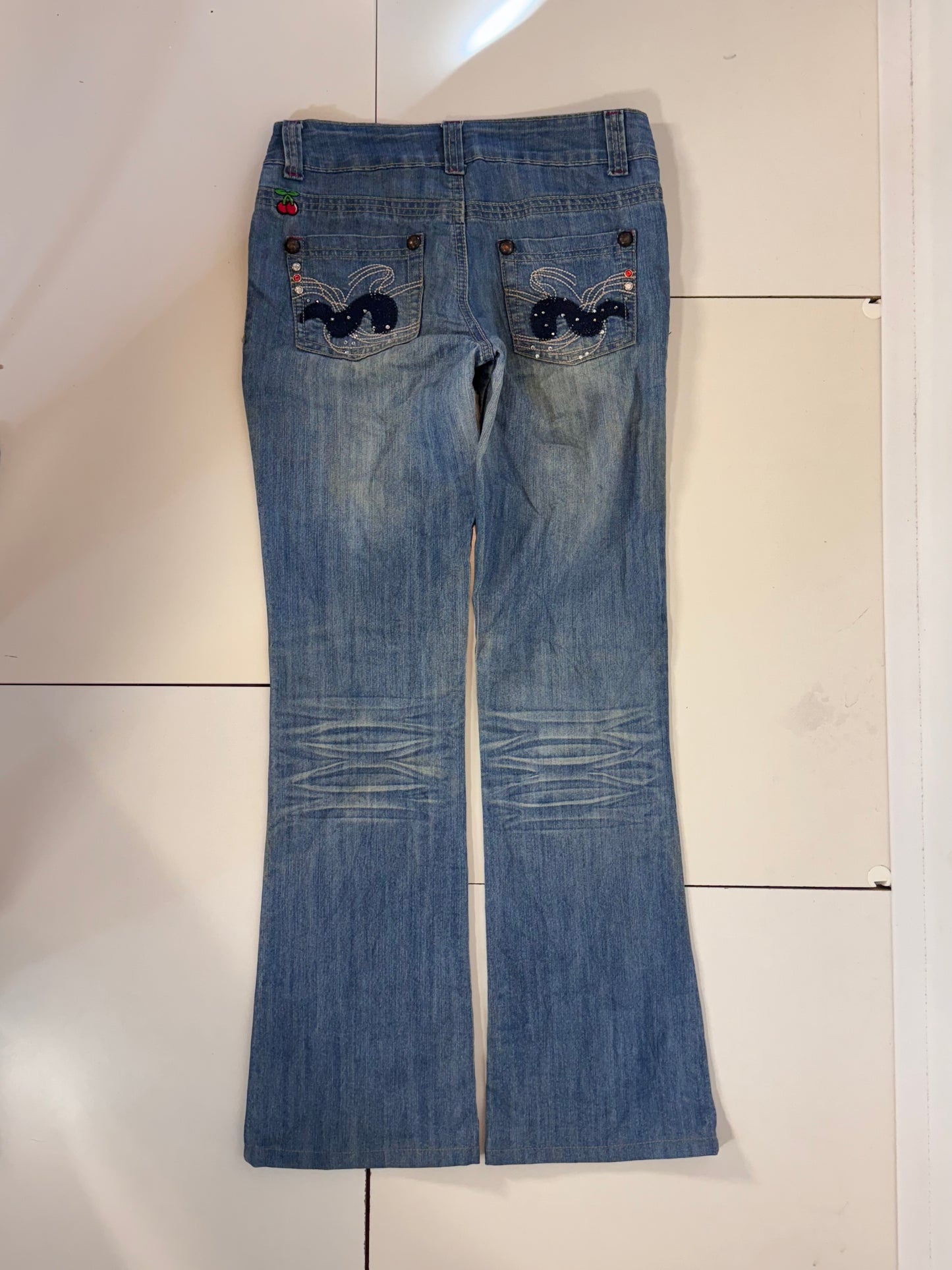 Lågmidjade jeans stl: XS
