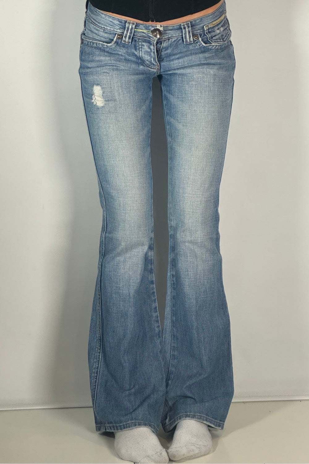 Lågmidjade jeans stl: XS