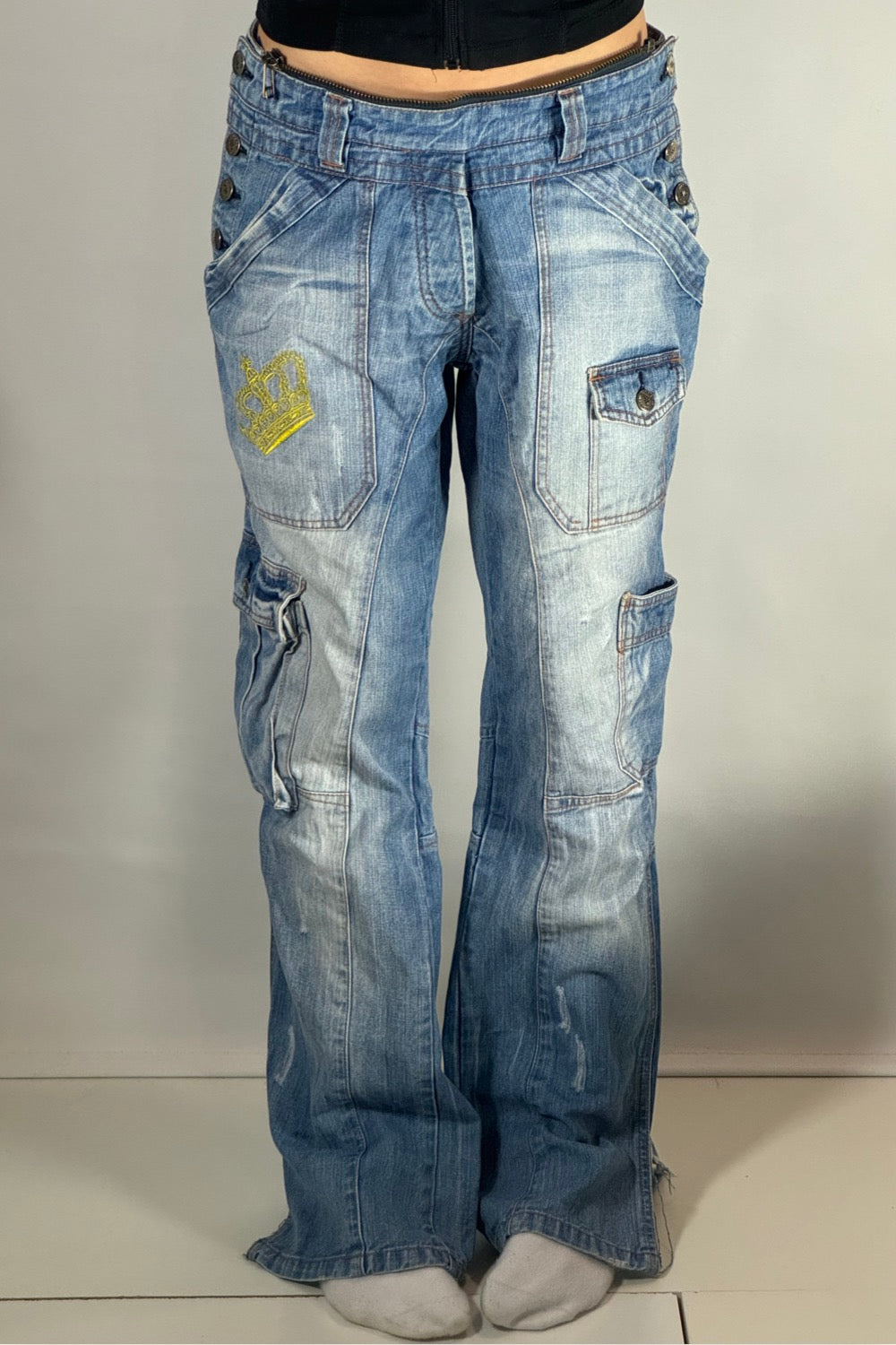 Cargo jeans stl: M
