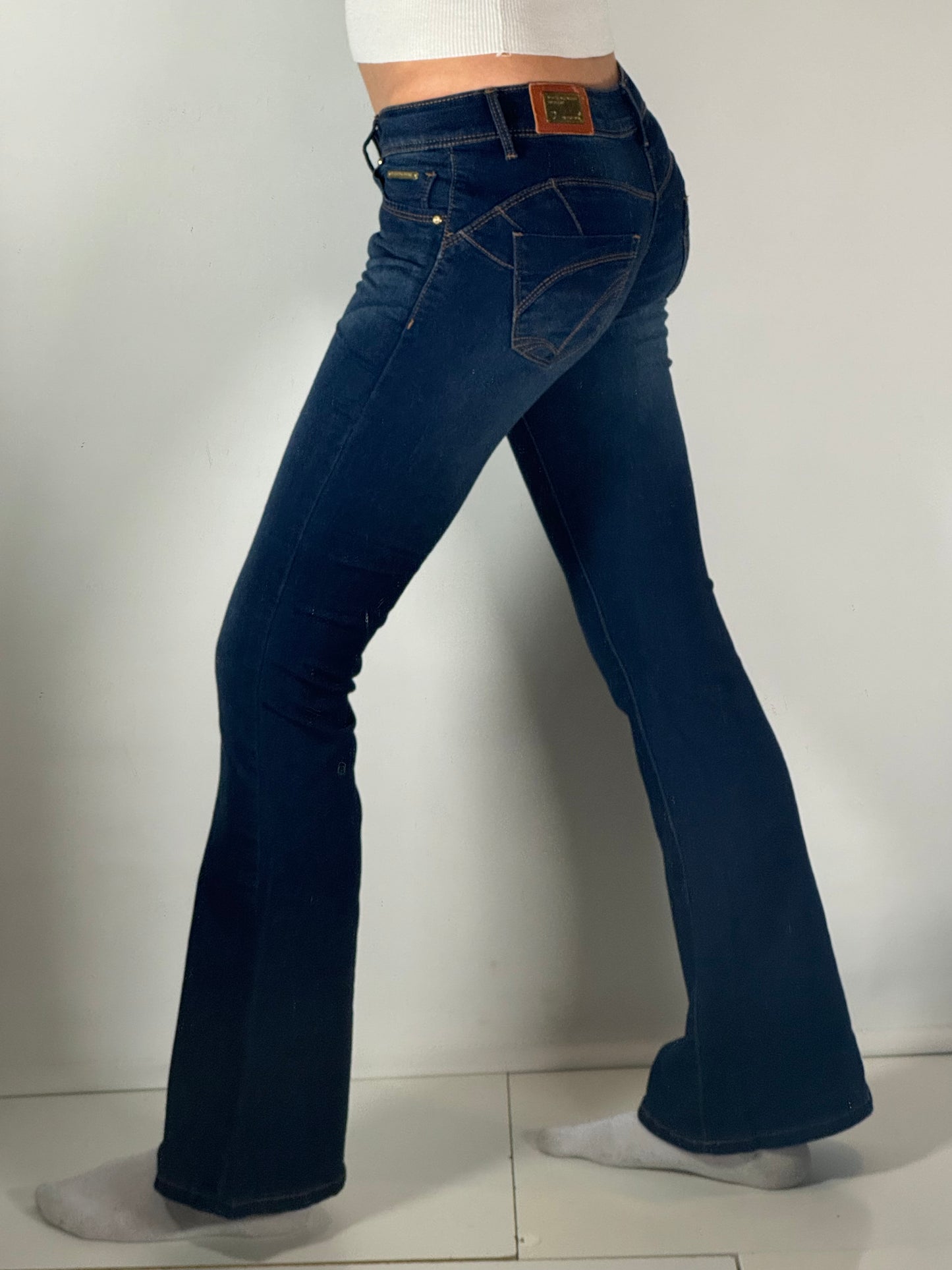 Lågmidjade jeans stl: XS