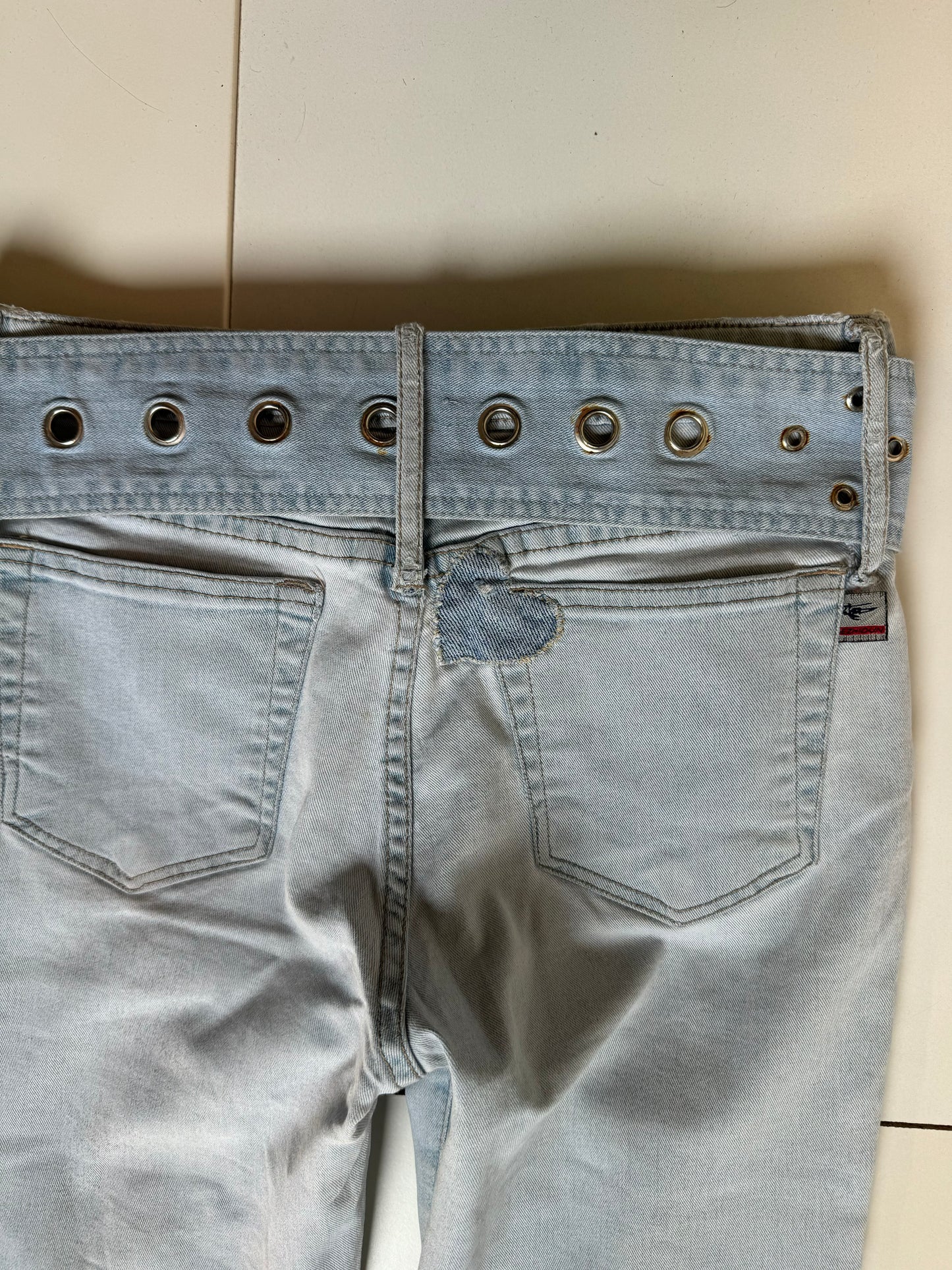 Utsvängda jeans stl: XS/S