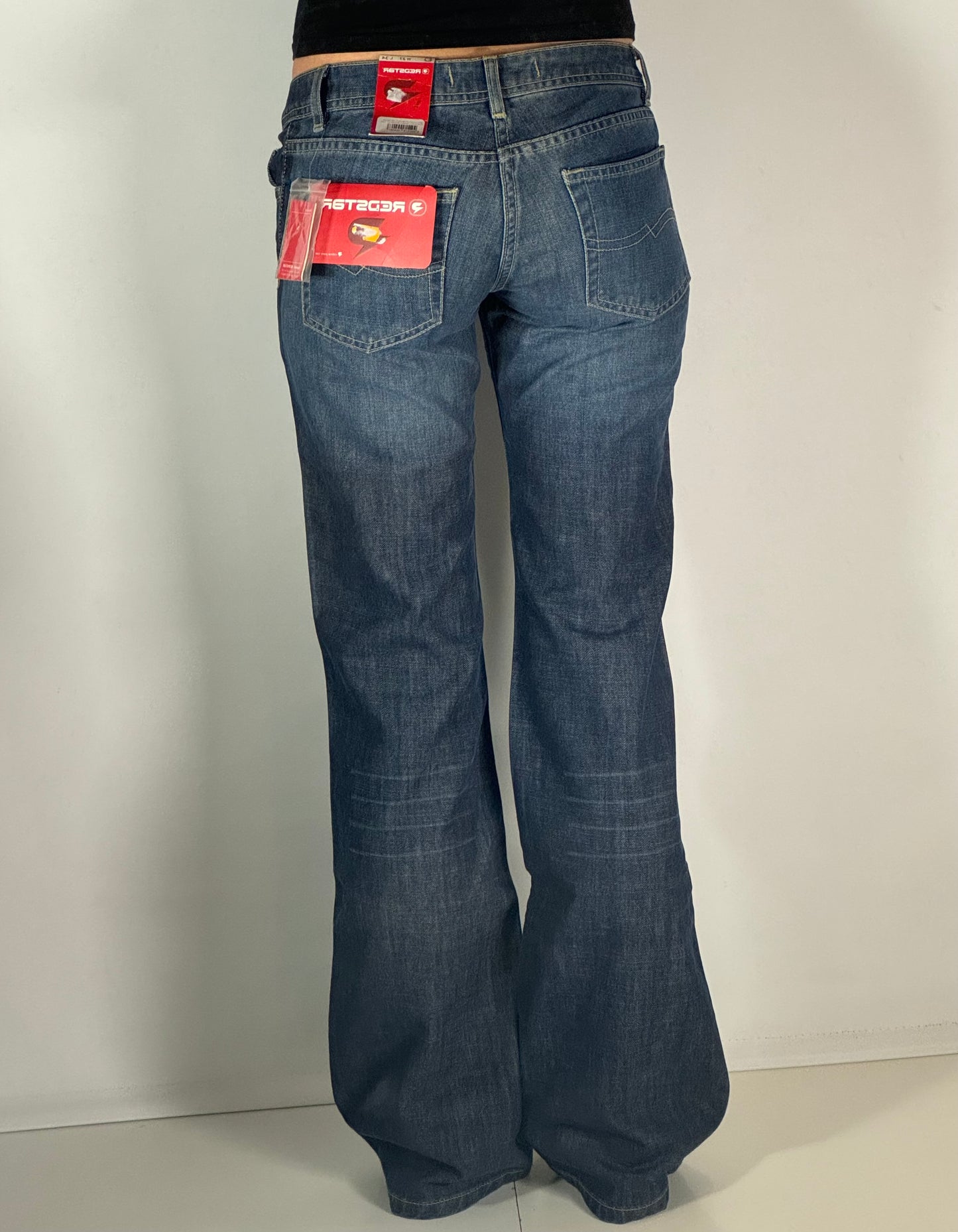 Lågmidjade jeans stl: XXXS