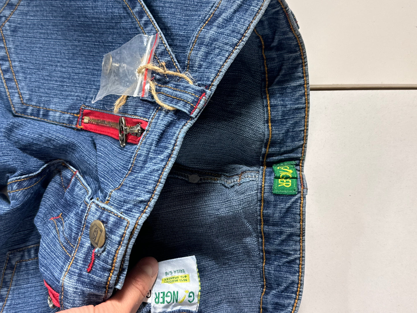 Lågmidjade jeans stl: XS