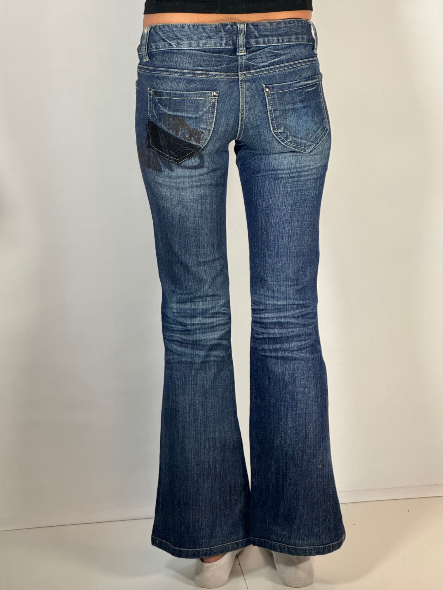 Lågmidjade jeans stl: XS