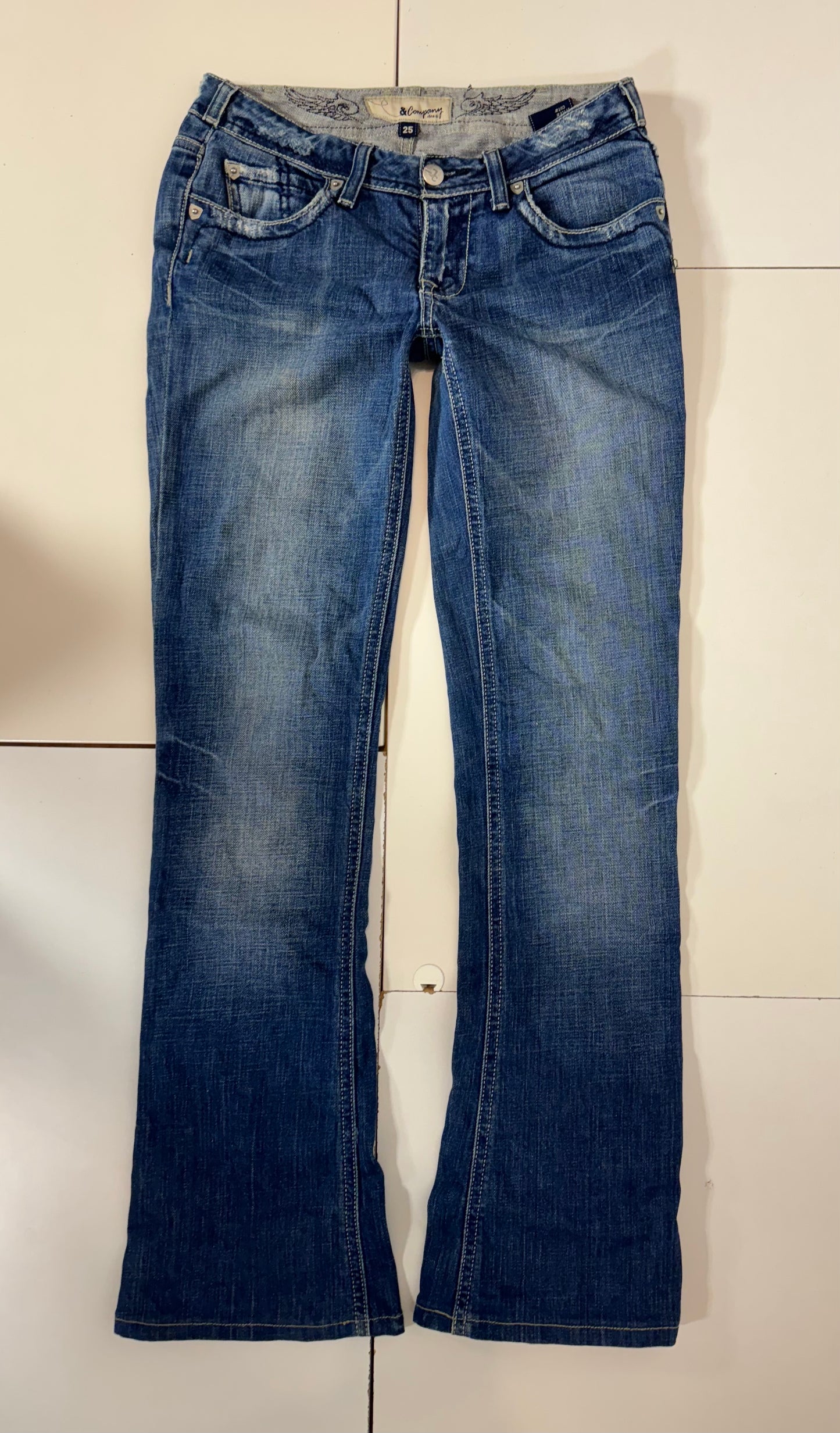 Lågmidjade jeans stl: XS/S