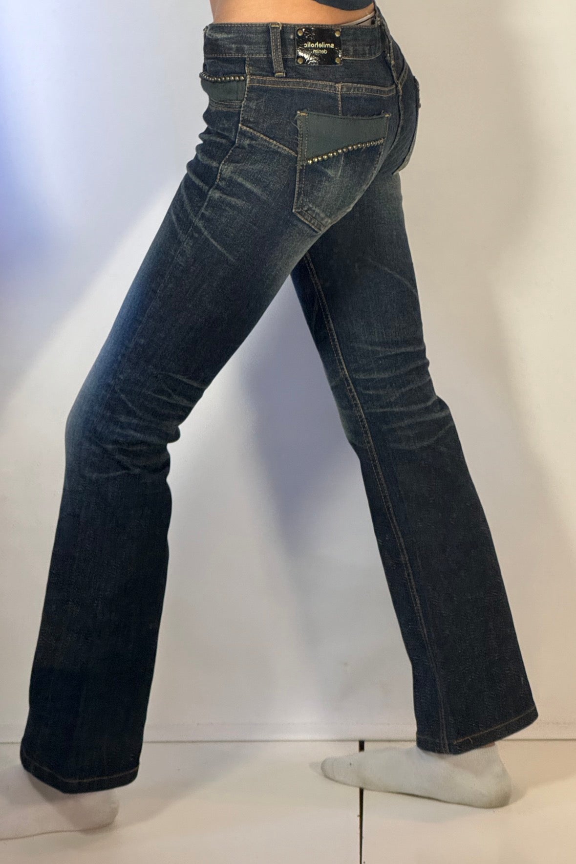 Lågmidjade jeans stl: XS