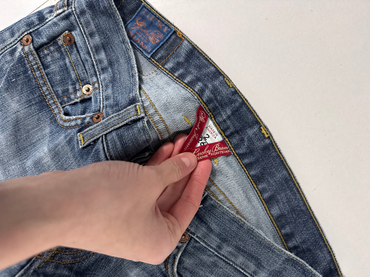 Lågmidjade jeans stl: XS