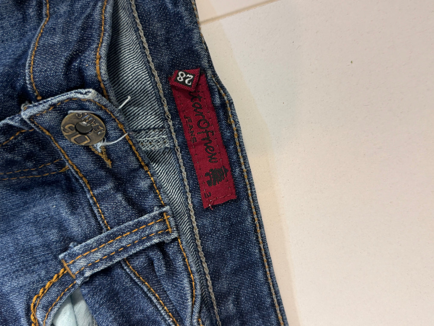 Lågmidjade jeans stl: XS