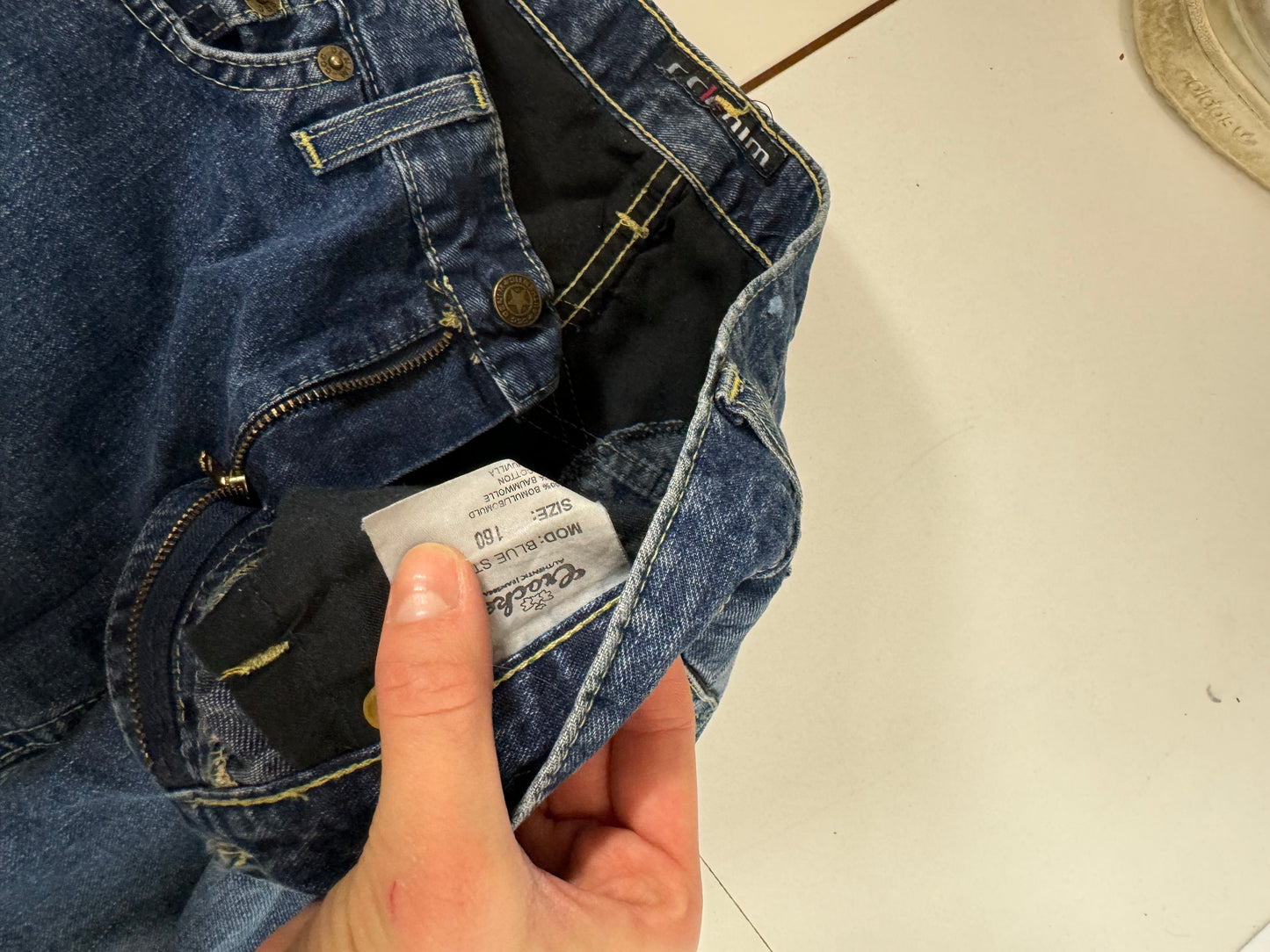Lågmidjade jeans stl: XS