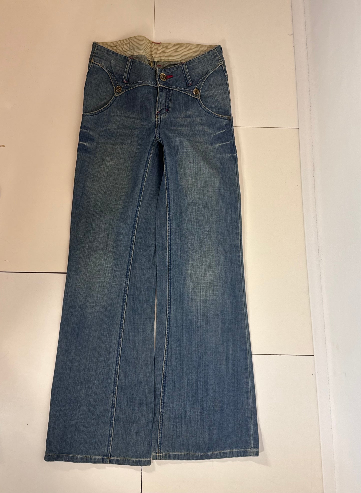 Lågmidjade jeans stl: XXS