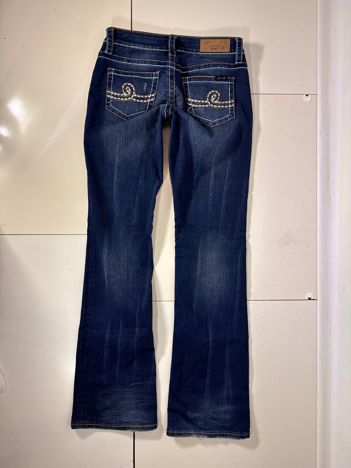 Lågmidjade jeans stl: S