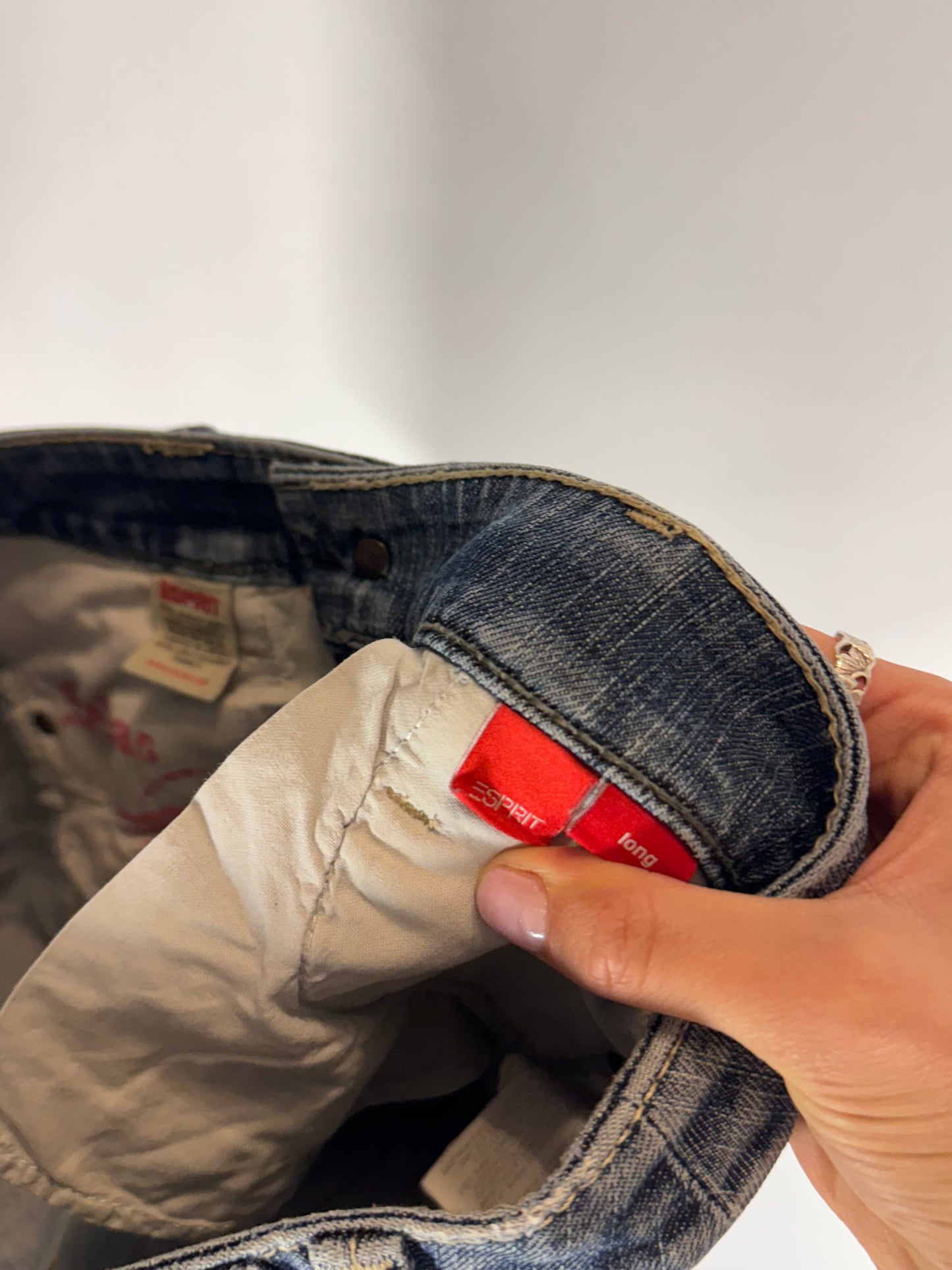 Lågmidjade jeans stl: S