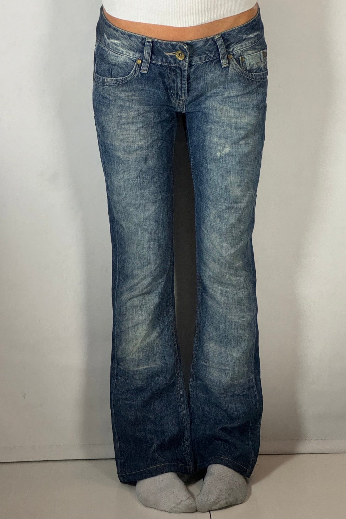 Lågmidjade jeans stl: S
