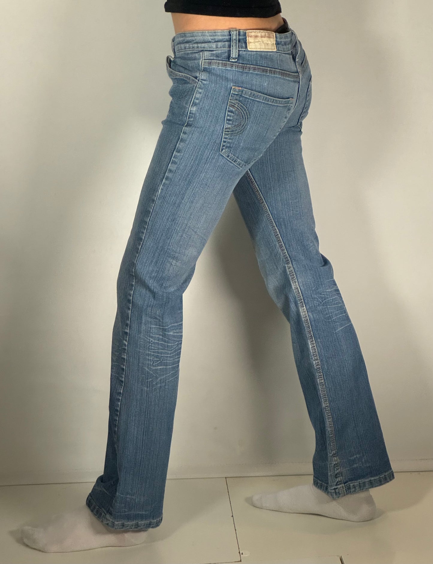 Lågmidjade jeans stl: S