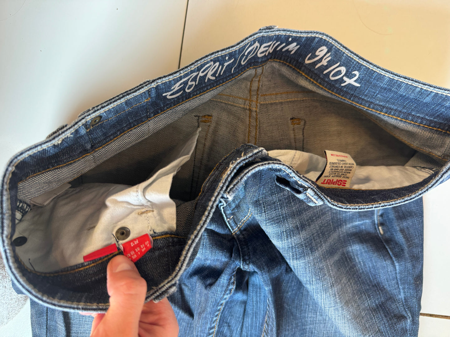 Lågmidjade jeans stl: L