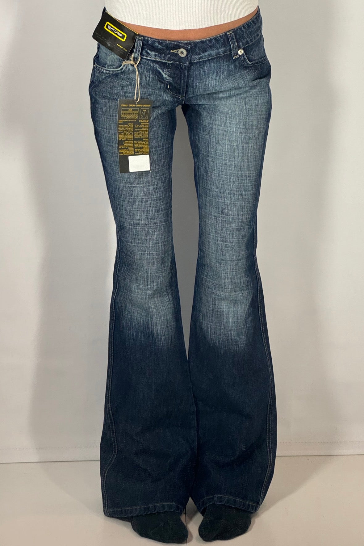 Lågmidjade jeans stl: XS (W28/L34)