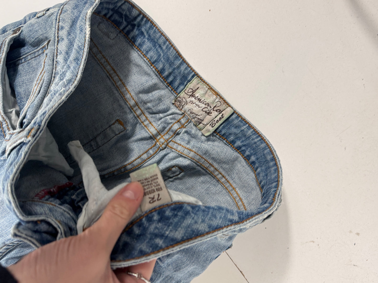 Lågmidjade jeans stl: M