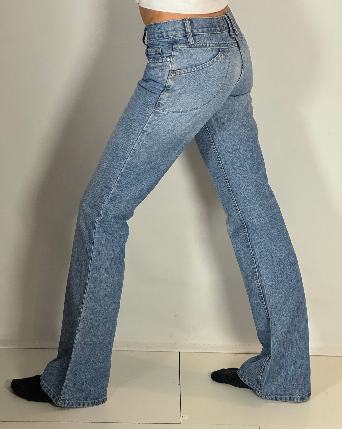 Lågmidjade jeans stl: XS