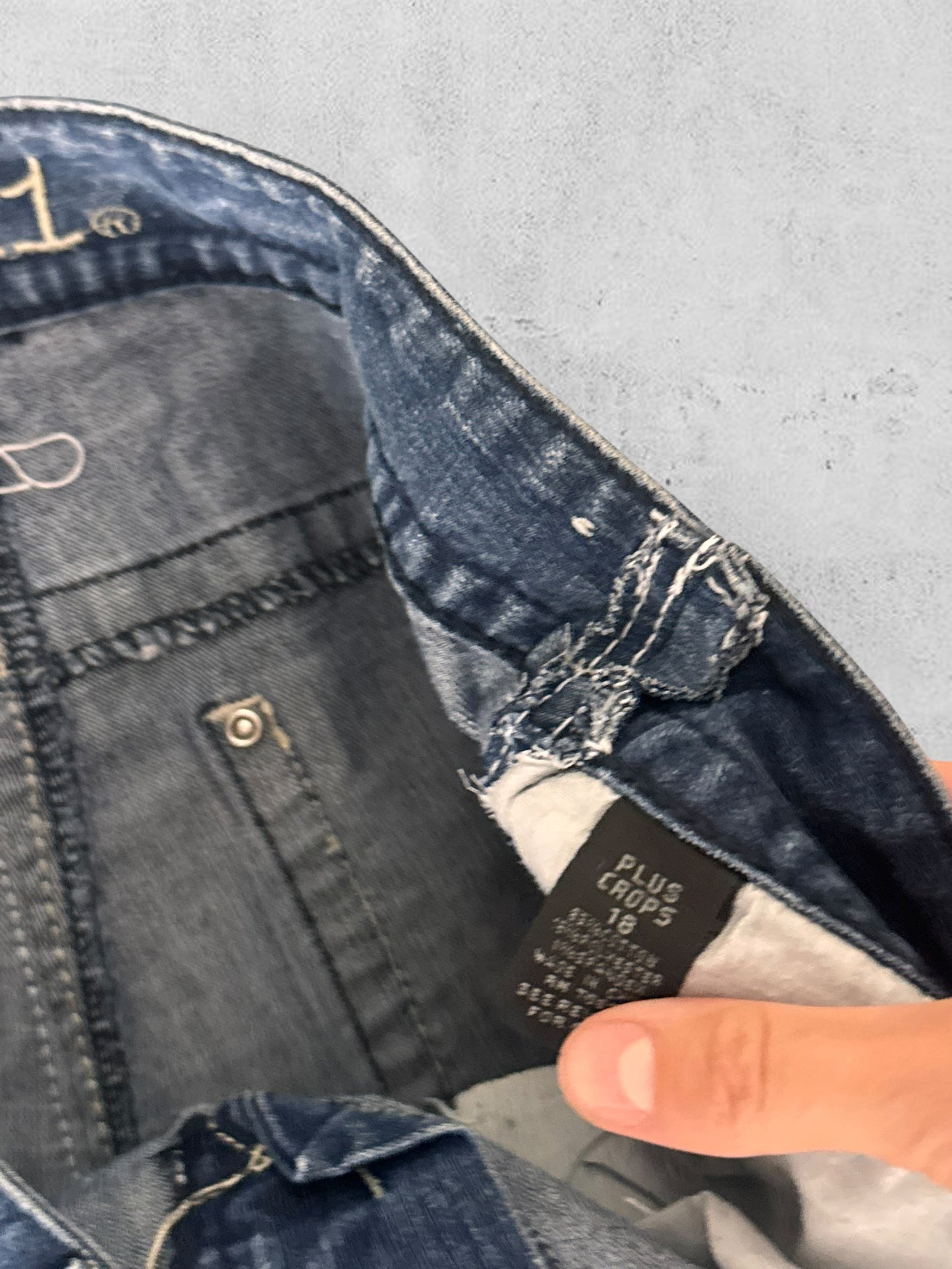 Jeans kjol stl: M