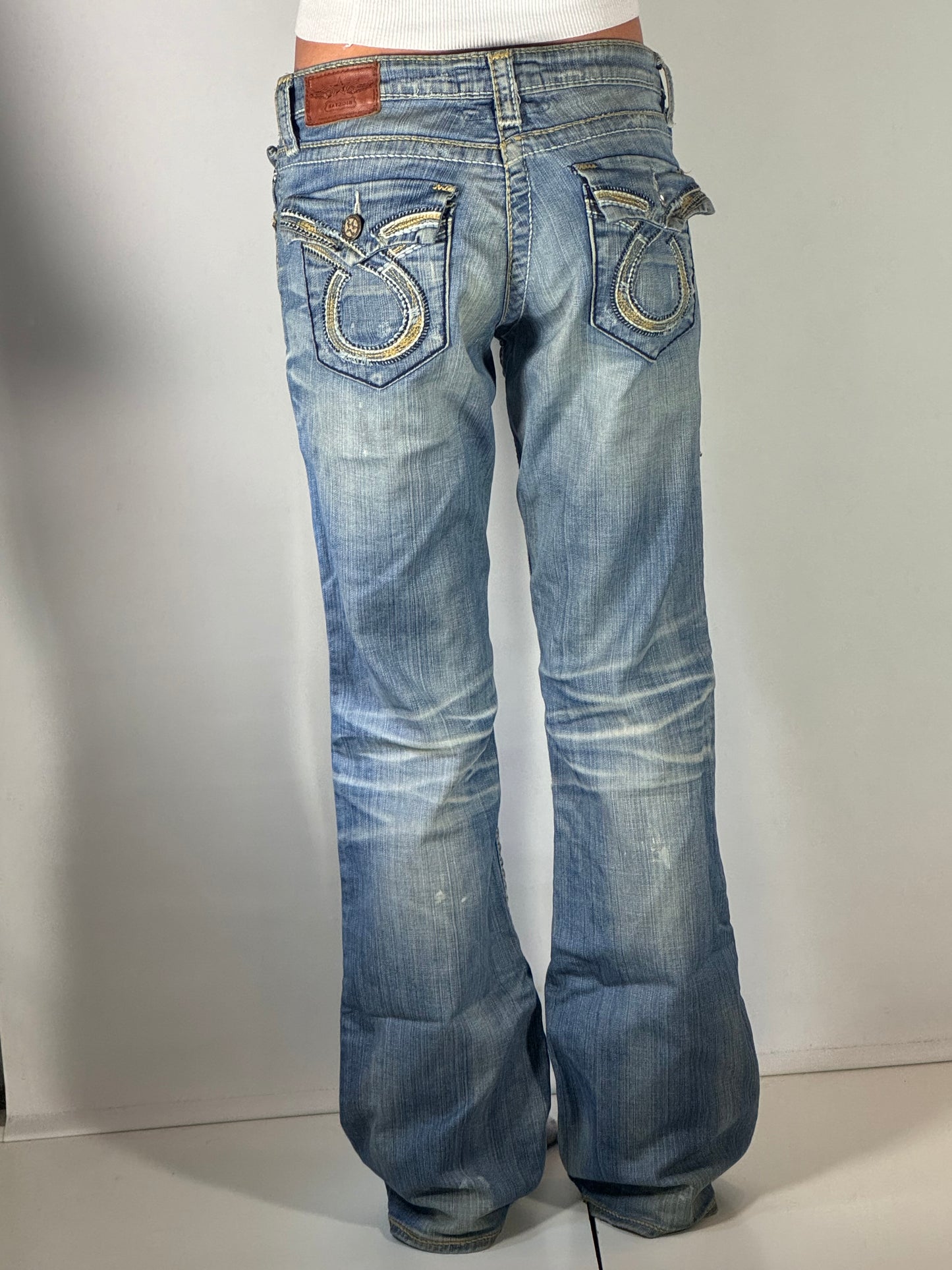Lågmidjade jeans stl: M