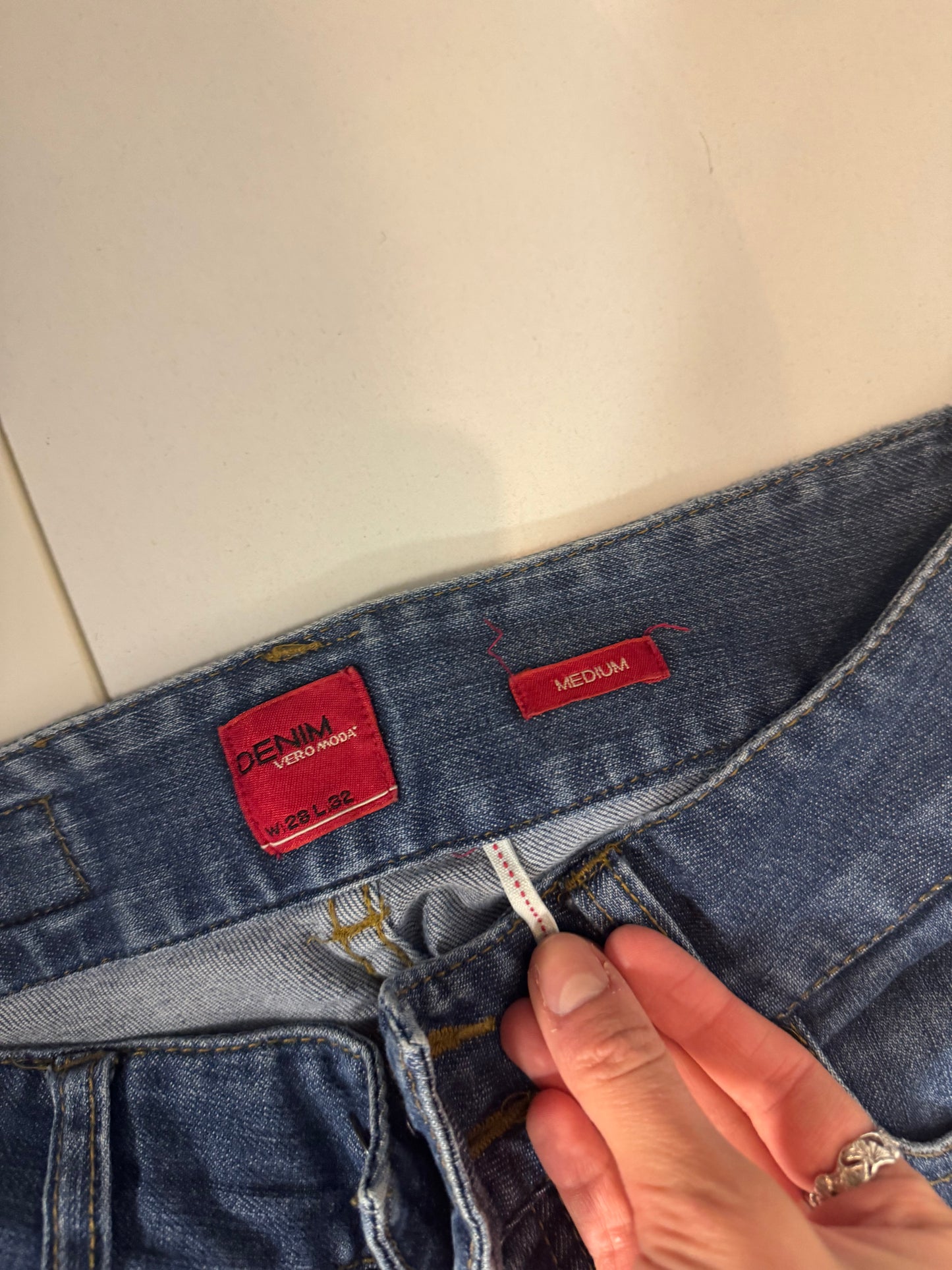 Lågmidjade jeans stl: XS