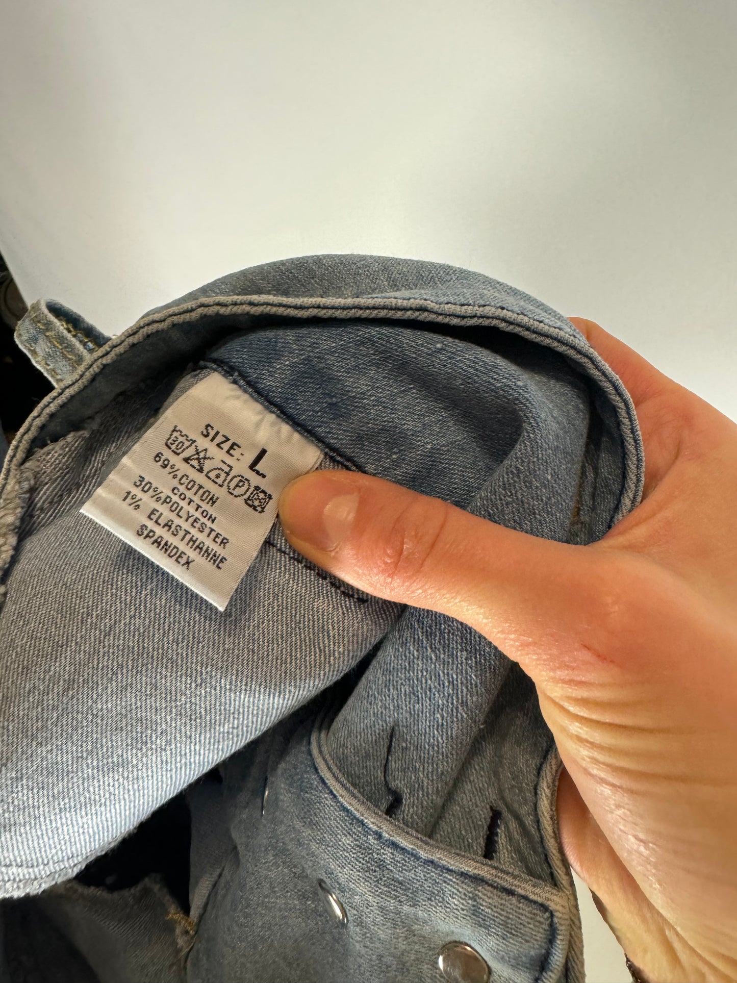 Lågmidjade jeans stl: S