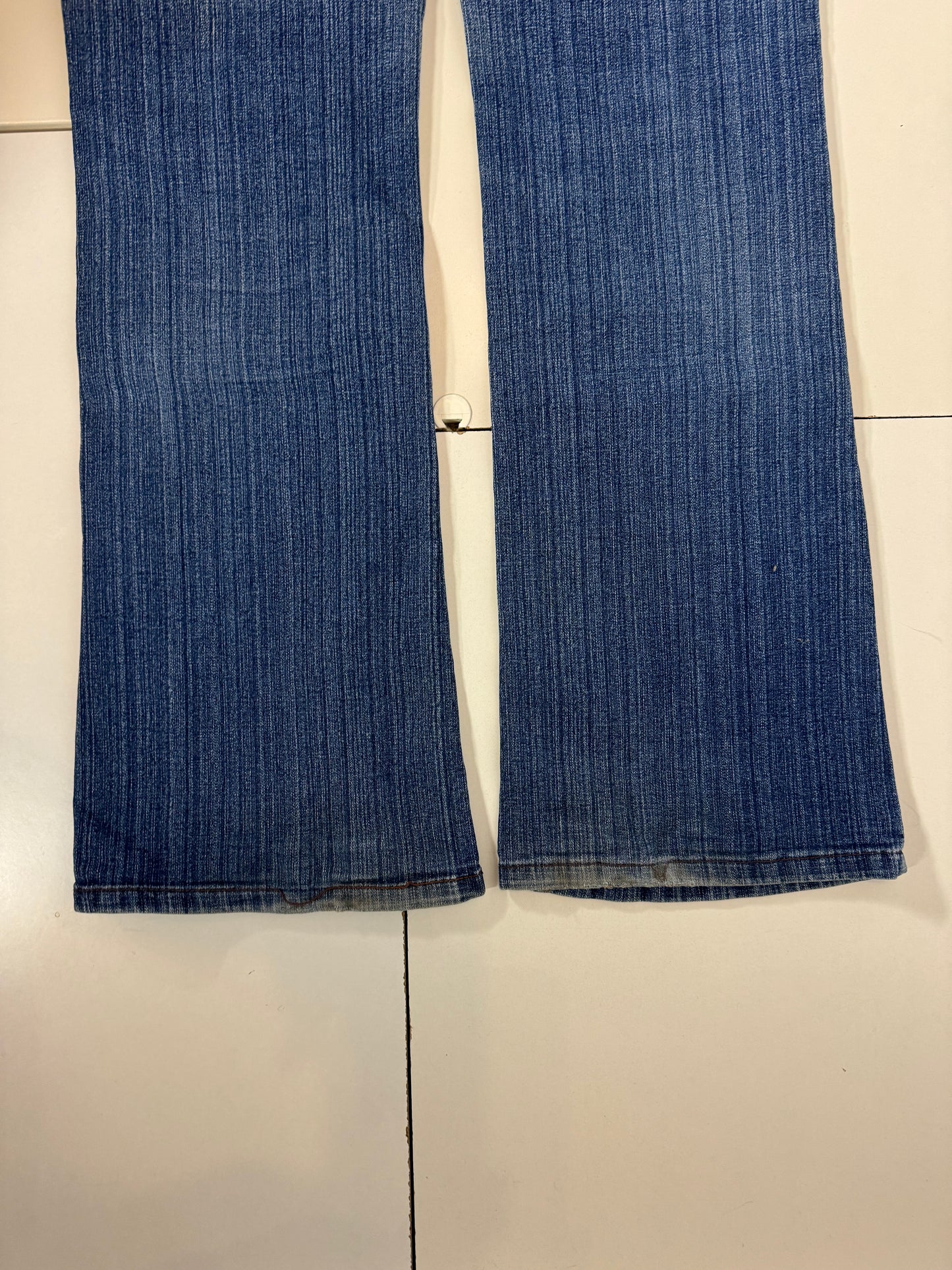 Utsvängda jeans stl: S/M