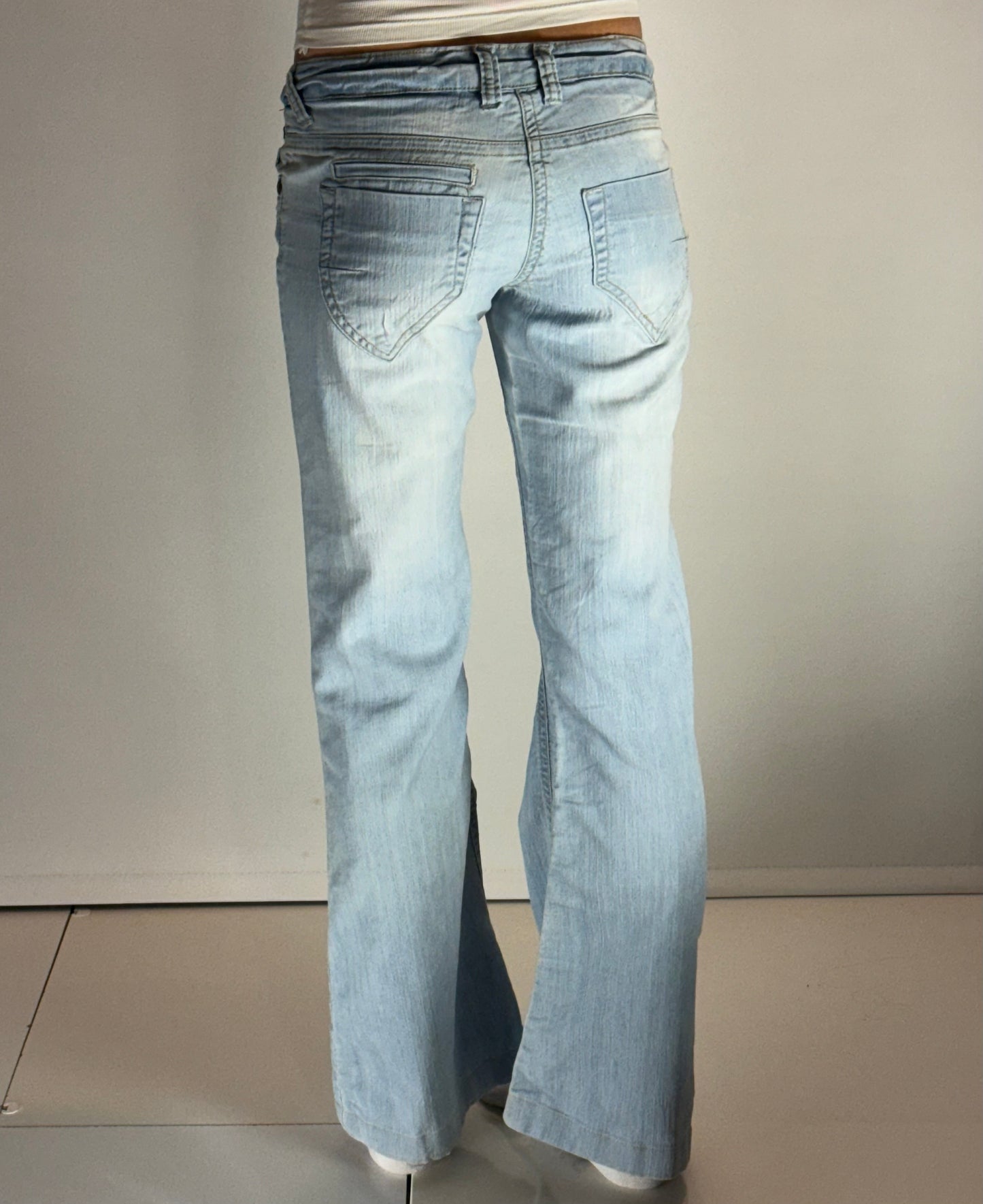 Lågmidjade jeans stl: S