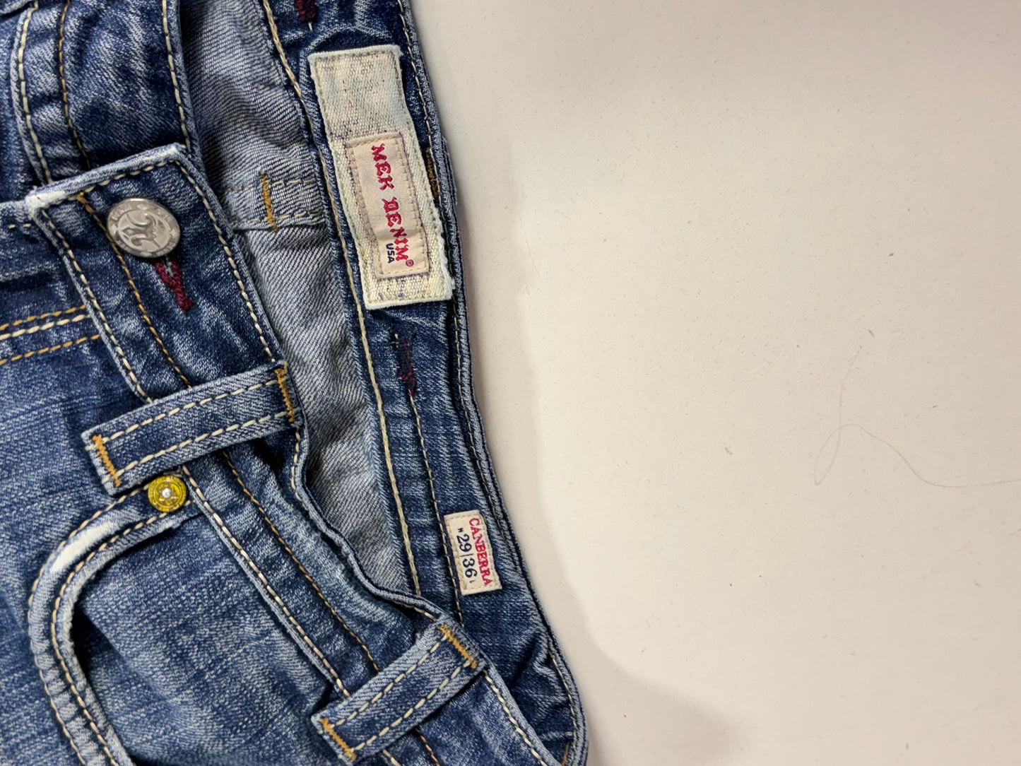 Lavlivede jeans str: S/M