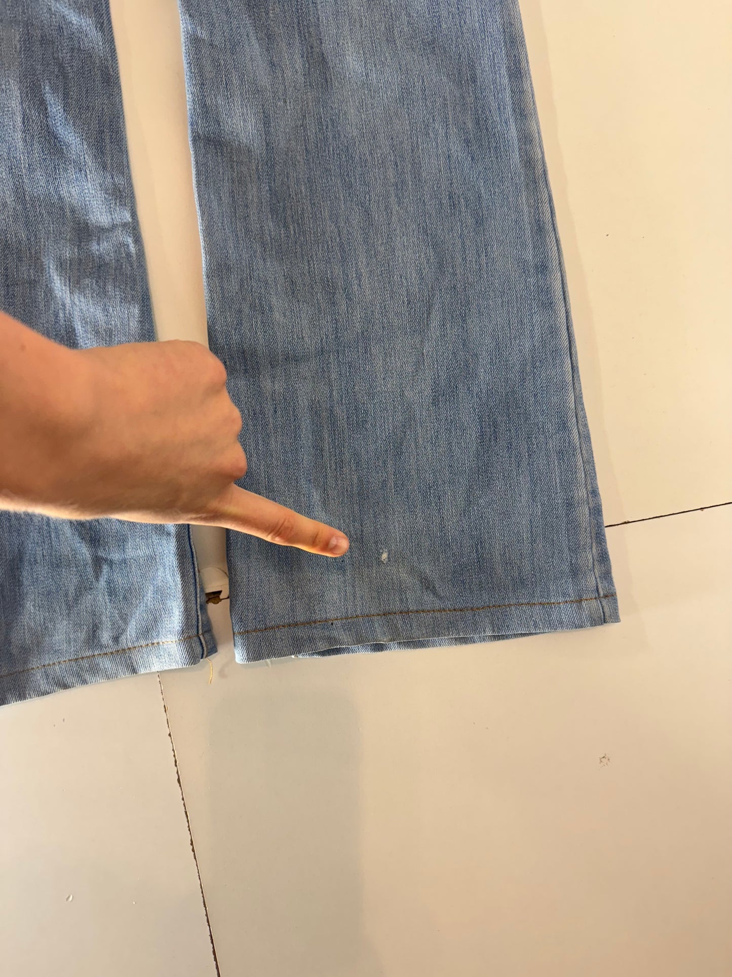 Lågmidjade jeans stl: S